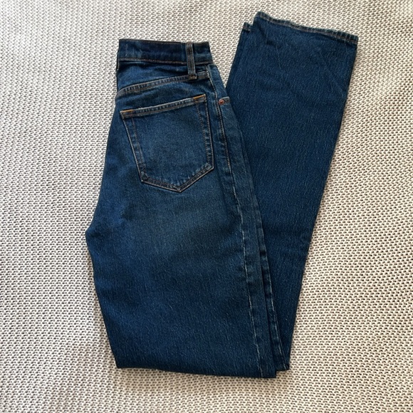 Abercrombie 90s Straight Ultra High Rise Jean 25XL/0 XLong - Picture 4 of 5
